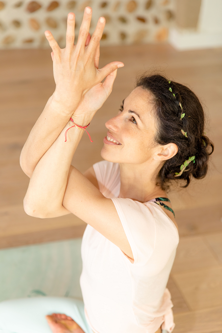 Cécile Collange, professeure de yoga My Om Nature